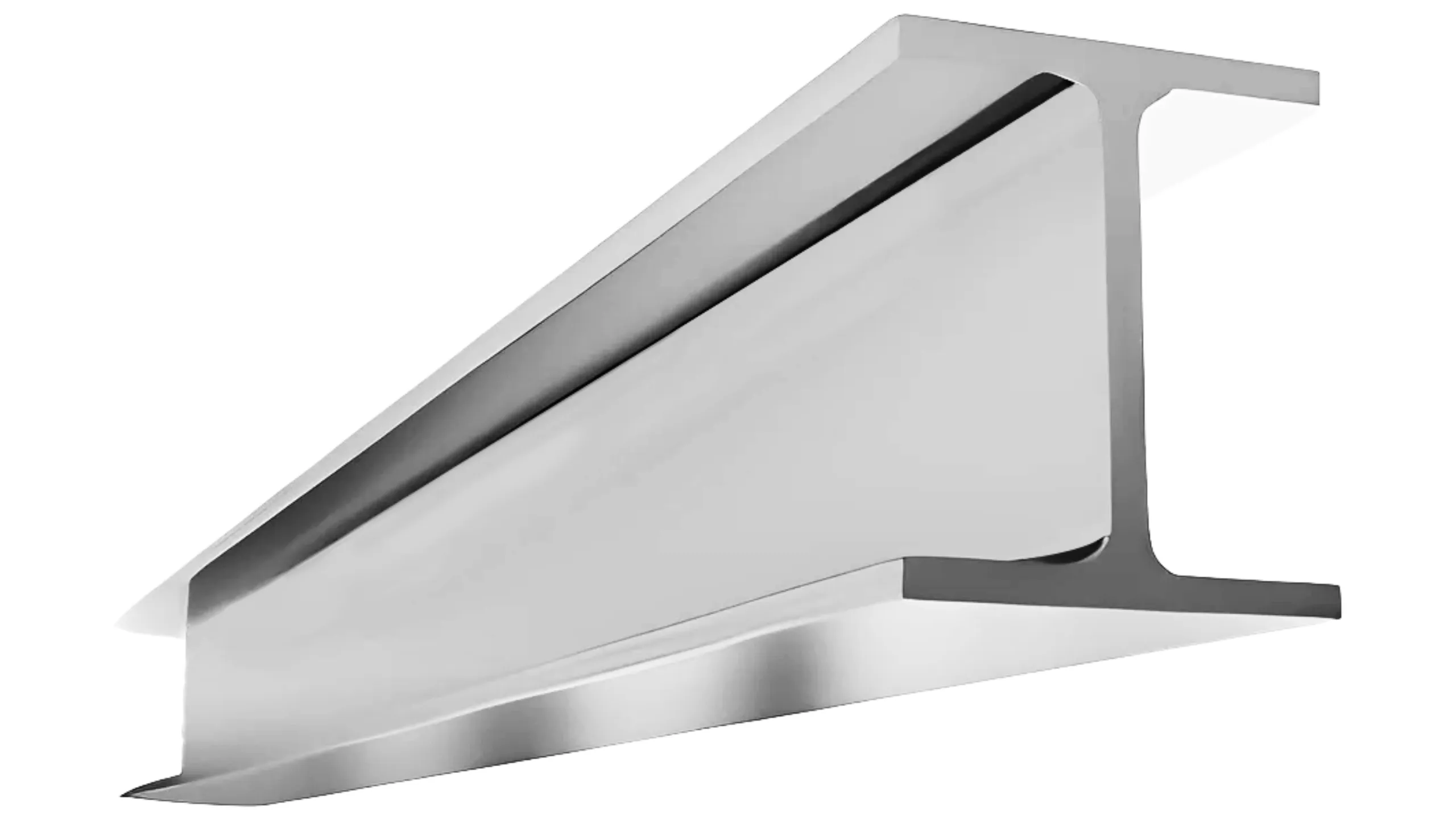 High-resolution mild steel I beam for robust structural support in construction projects.